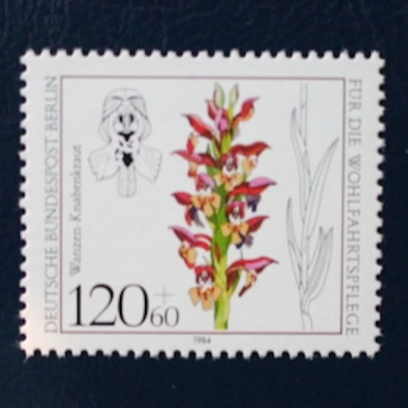 Robbert´s Briefmarken Berlin MiNr. 724-727, Wohlfahrt : Orchideen