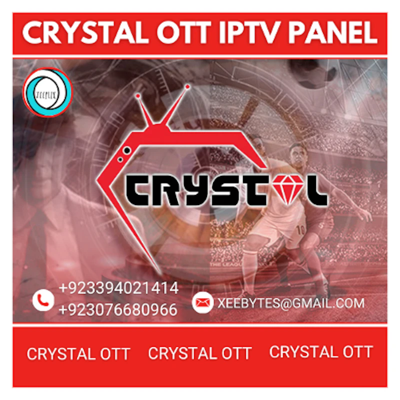 CRYSTAL OTT IPTV PANEL 