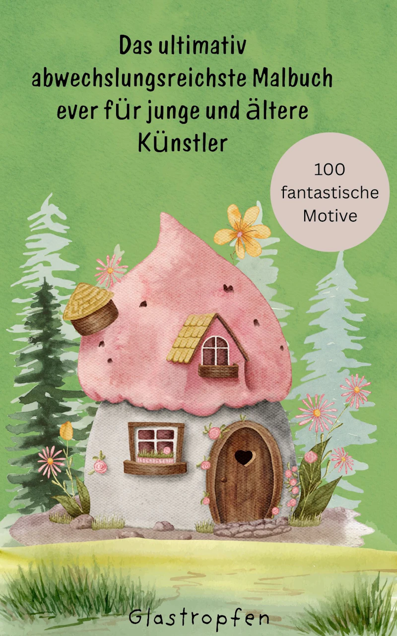 Das ultimativ abwechslungsreichste Malbuch ever für junge und ältere Künstler