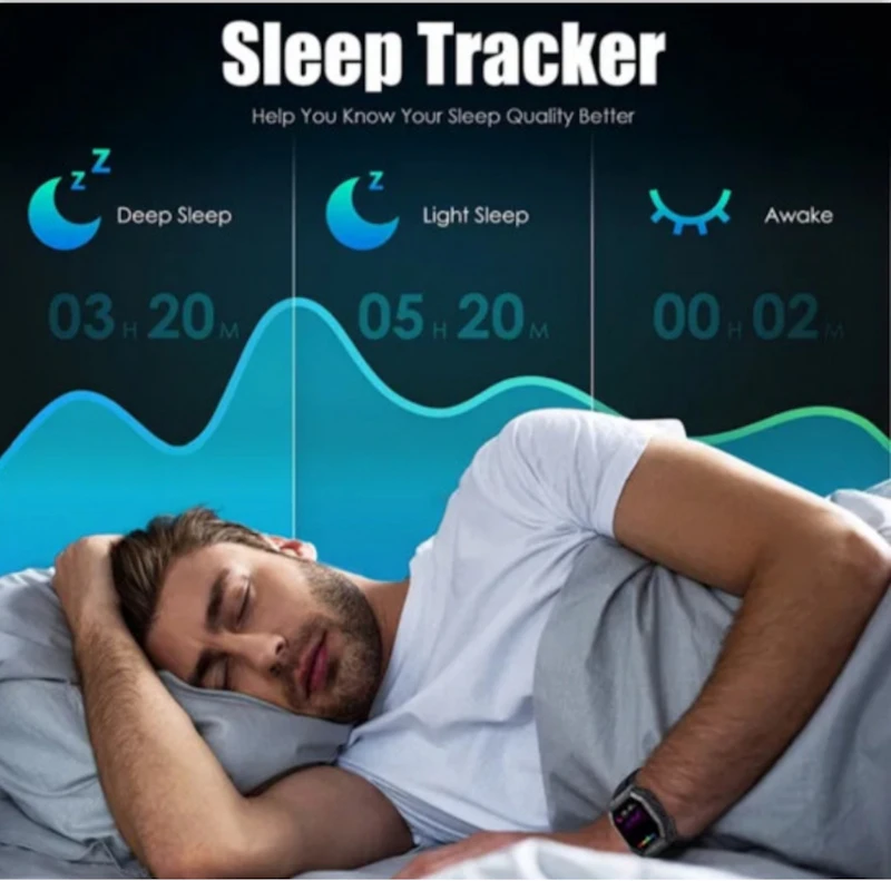 Bluetooth call fitness tracker sleep monitor smart watch