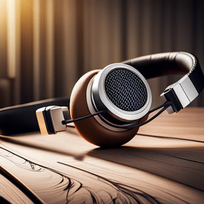 Detachable Headphone with Braided Wire