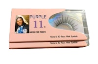 PURPLE 11 3D Faux Mink Eyelashes 