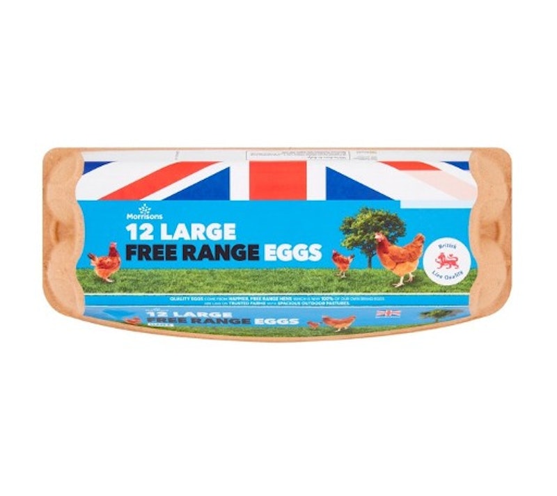  Large Free Range Eggs 12 per pack