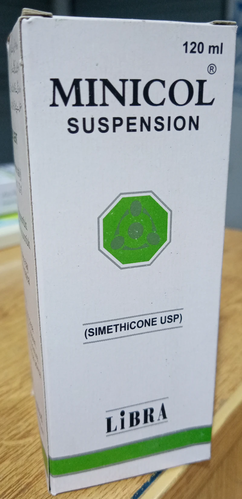 Minicol (Simethicone USP) suspension 