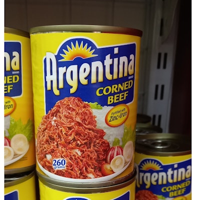 Argentina corned beef (Market17)