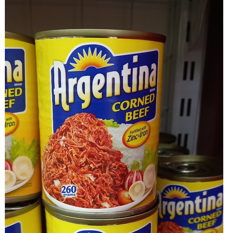 Argentina corned beef (Market17)