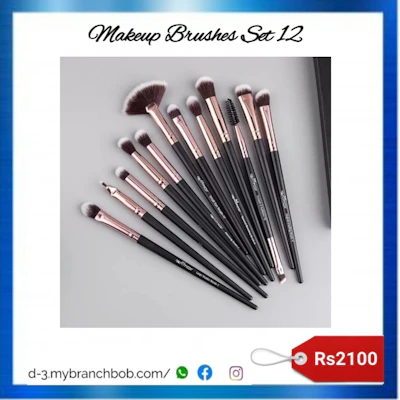 Makeup Brushes Set 12