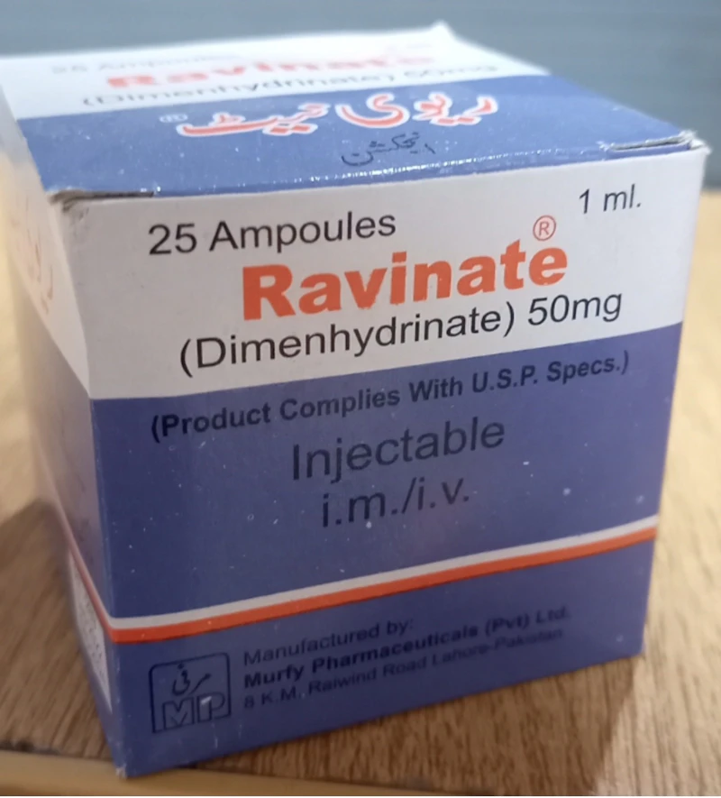 Ravinate injection 