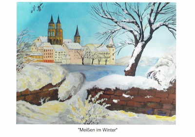 "Meißen im Winter"