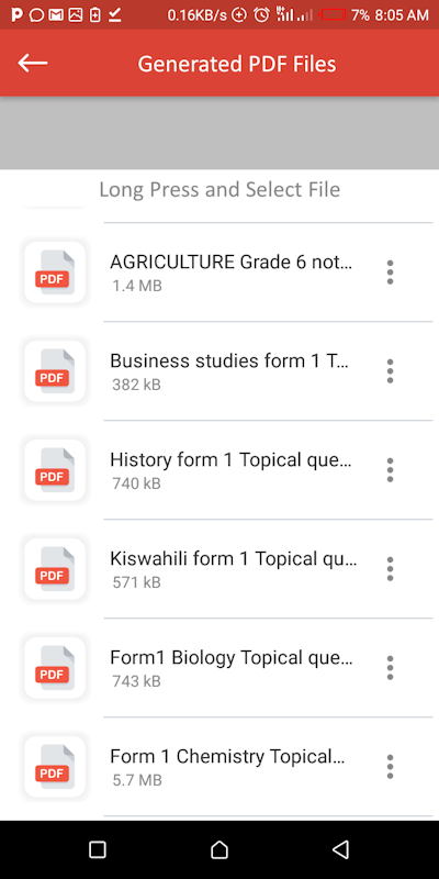 Education resources hub