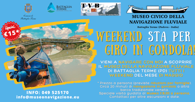 Weekend sta per Giro in Gondola! - Maggio 2024