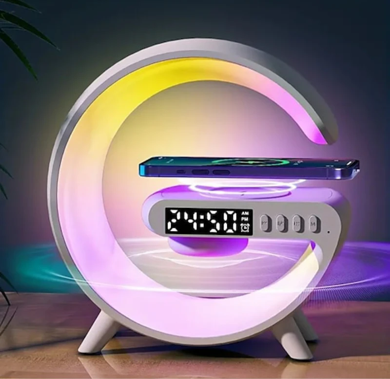 Wireless Speaker 6 Kinds Of Light Mode Wireless Charging Function Compatible With IOS / Android System 
