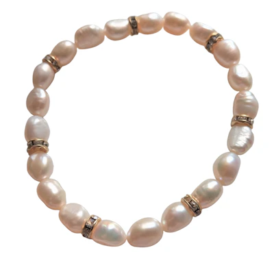 Armband Süsswasserperlen