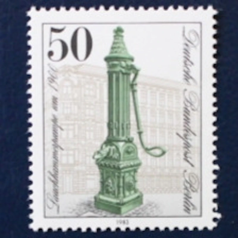 Robbert´s Briefmarken Berlin MiNr. 689-692, Historische Straßenpumpen in Berlin 1983