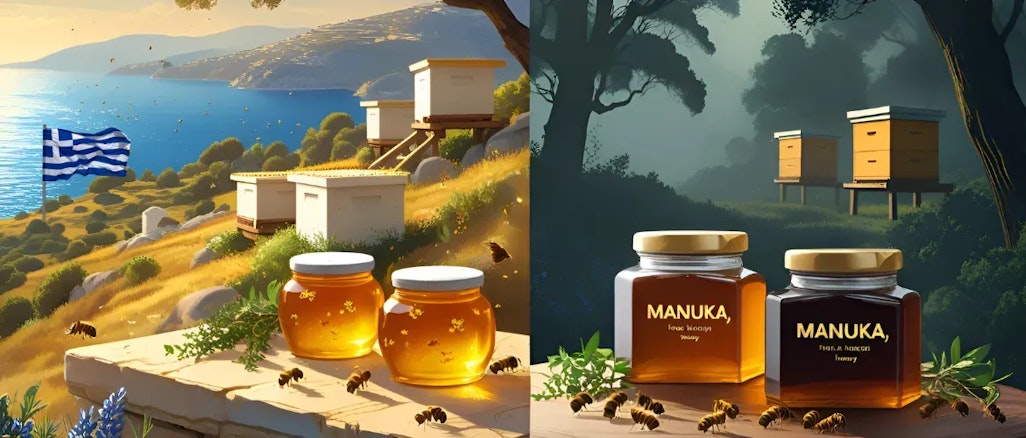Griechischer Honig, die Alternative zu Manuka Honig