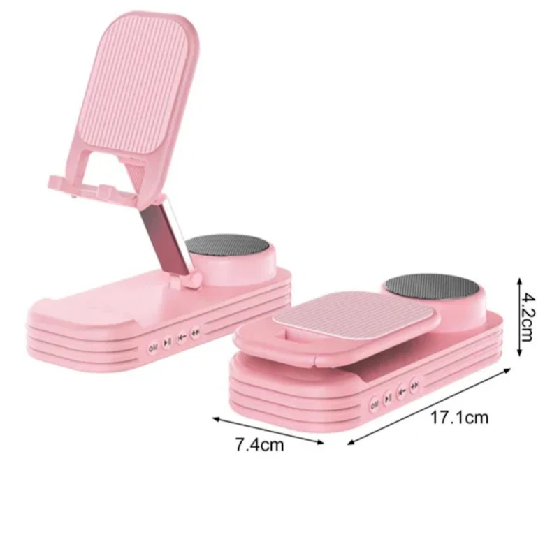 Mobile Phone Holder with Bluetooth Speaker