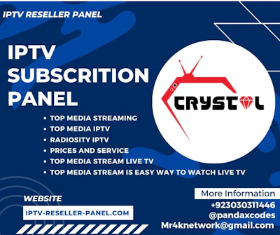 Crystal IPTV Panel