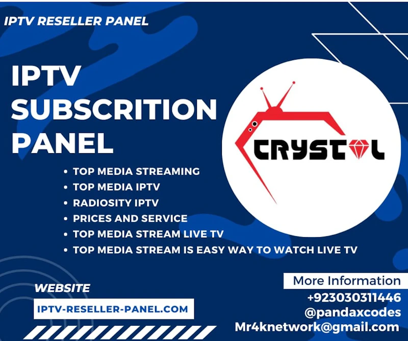 Crystal IPTV Panel