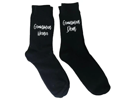 Personalised Groomsman Socks