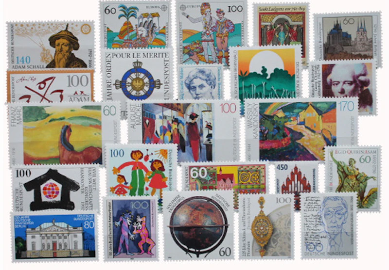 Briefmarken Jahrgang 1992 postfrisch