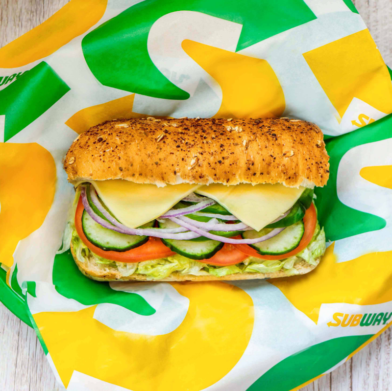 Veggie Delight 12 inches (Subway)