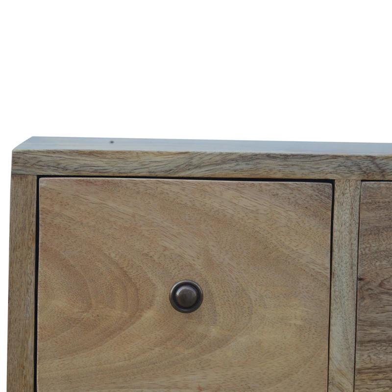 Nordic Style Wood Chest, 9 Multi-Drawers 