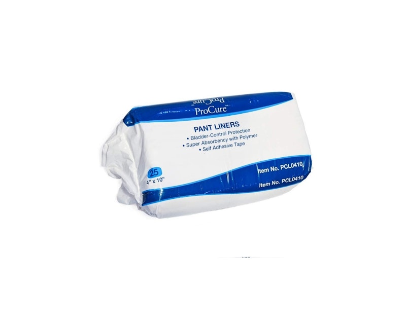 P r o C u r e﻿  Pant Liners 4" x 10" (2 Pack of 25 Liners) [PCL0410]