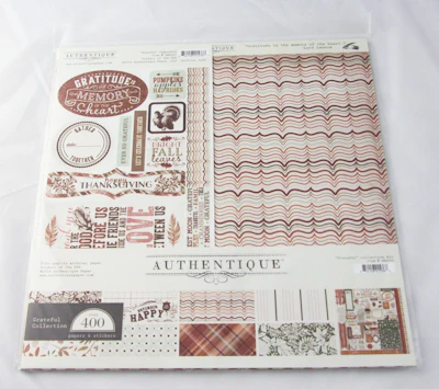 Authentique™ Collection - Kit "Grateful", Herbst
