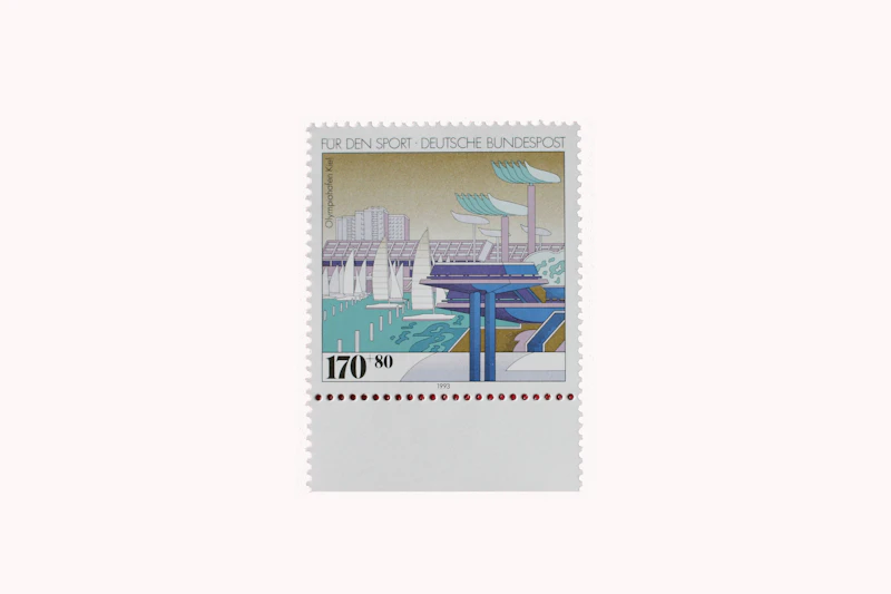 Robbert´s Briefmarken Deutschland MiNr. 1650-53 Sporthilfe : Olym. Sportstätten Deutschland, postfrisch