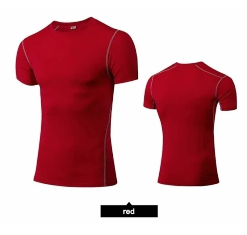 Men fitness compression t shirts