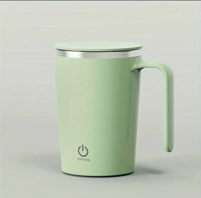 Self Stirring Hot Coffee Mug
