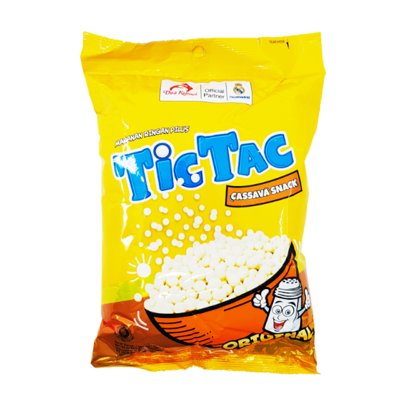 Tictac cassava snack original (Indomarket)