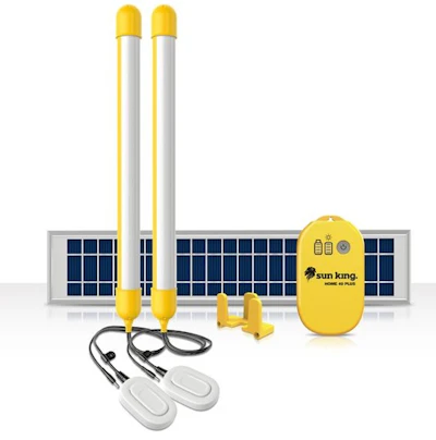 Sun King Home 40 Plus Solar Home Light System - Yellow