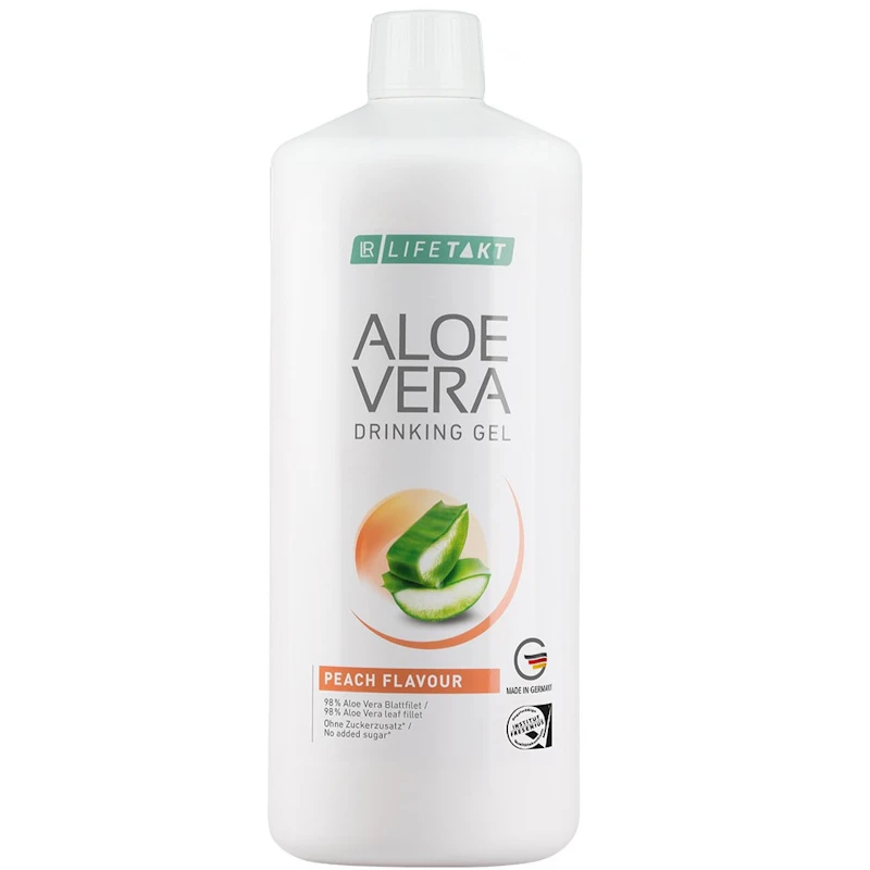LR Aloe Vera Drinking Gel Peach 1 Liter Trinkgel Pfirsich Geschmack