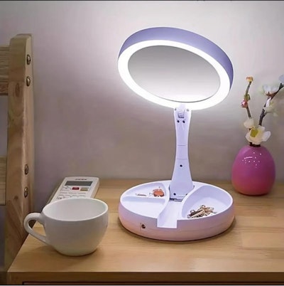 Mini ring light stand portable led 