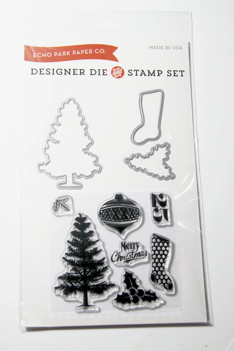 Die Cut - und Stempel-Set  "Tis´The Season"
