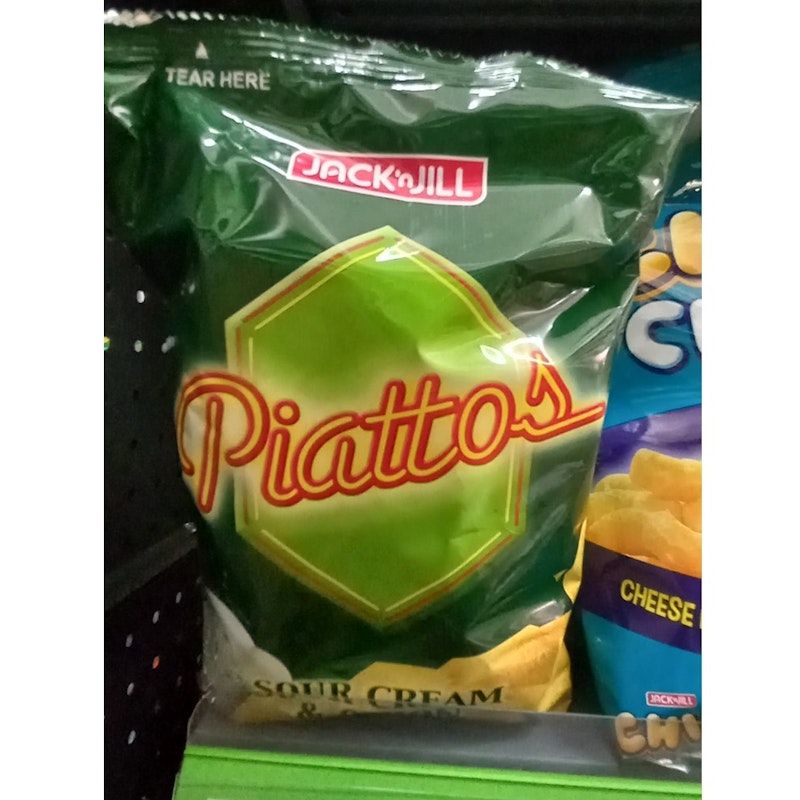 JacknJill Piattos sour cream chips (Namaste)