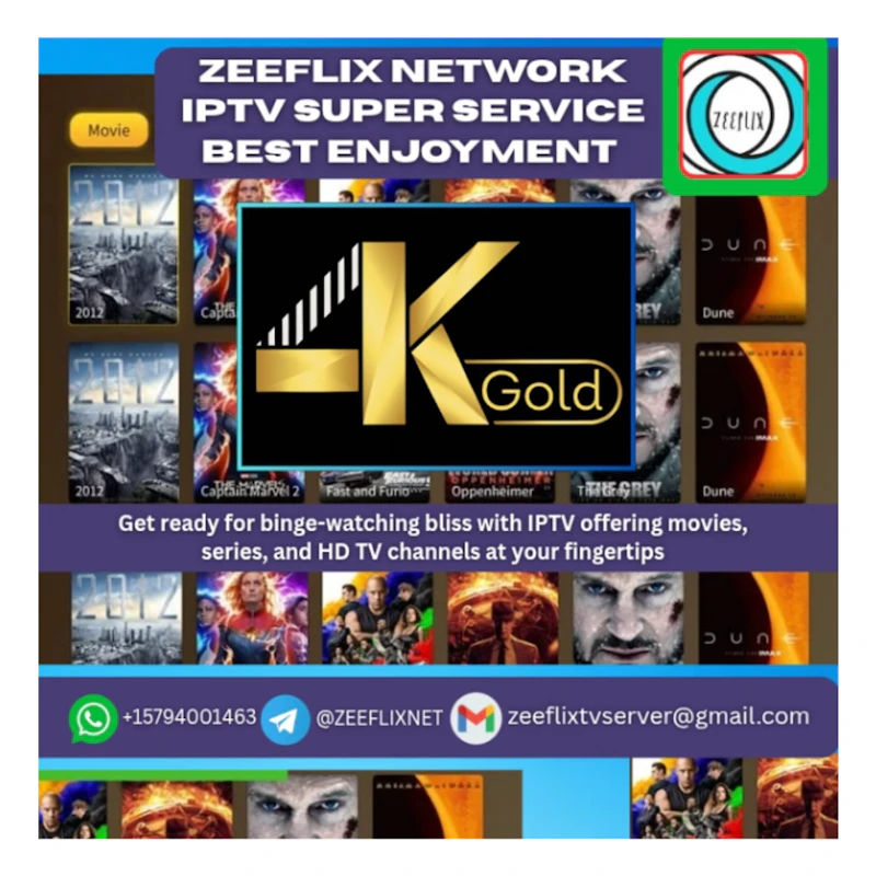 GOLD 4K TV IPTV PANEL 