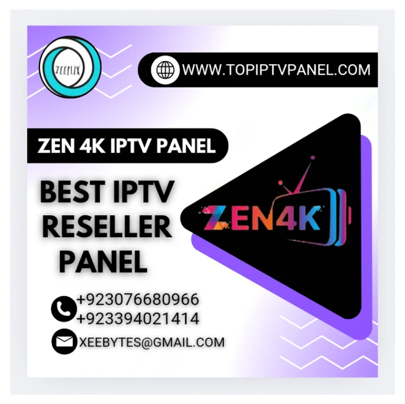 ZEN 4K IPTV PANEL 