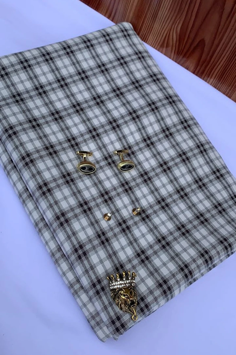 Black and white check Senator