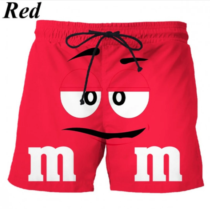 Funny Cartoon 3d Print Shorts 