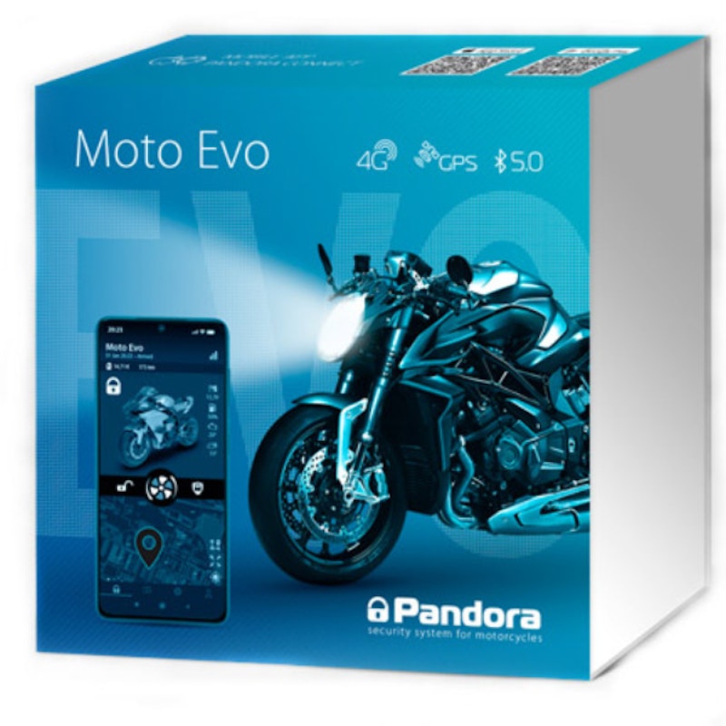  Pandora Moto Evo inkl. Ortung EU/Schweiz und Einbau