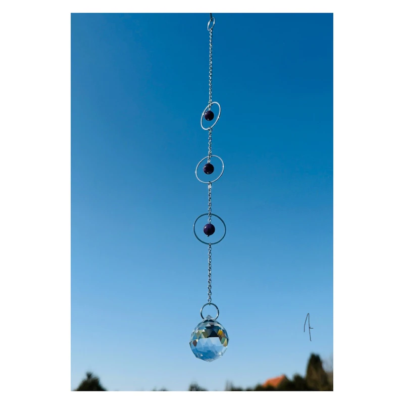 Sonnenfänger mit Amethyst