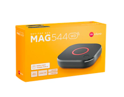 MAG544w3 | 4K - Ethernet & WiFi Version 