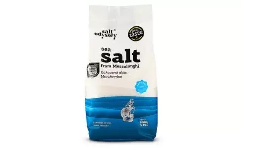 salt odyssey Feines Gourmet Meersalz aus Messolonghi 1kg