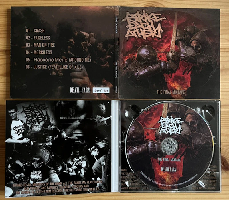 STRIKE EACH OTHER - "THE FINAL MIXTAPE" CD-EP