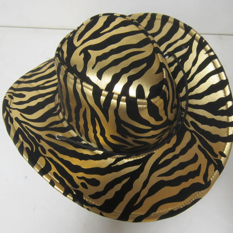 Cowboyhut silber/gold 