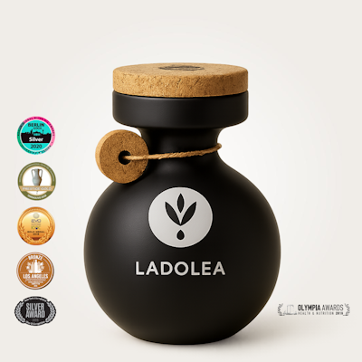 LADOLEA extra natives premium Olivenöl 600ml Keramikflasche