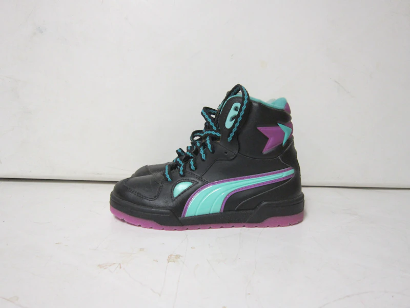Trekkingschuhe Puma schwarz/lila/grün Gr.30