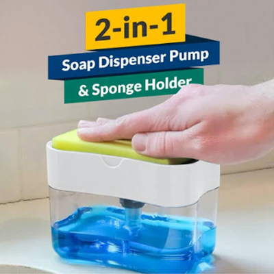 Soap Dispenser Pump & Soap Holder
